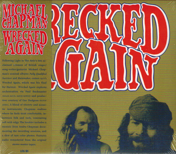 Michael Chapman (2) : Wrecked Again (CD, Album, RE, RM)