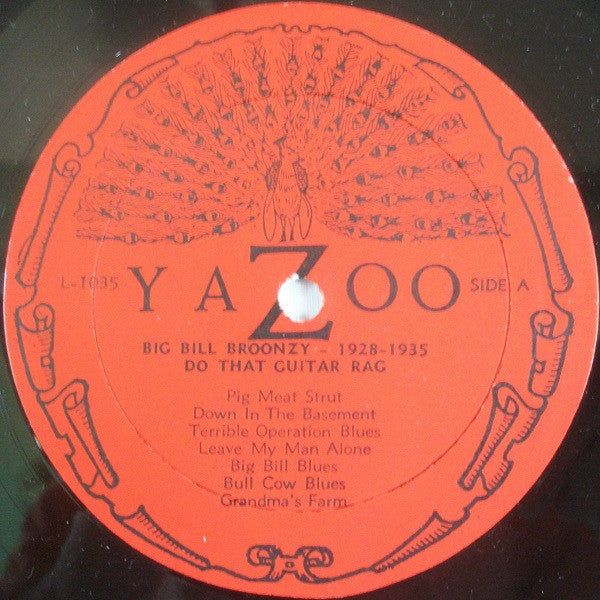 Big Bill Broonzy : Do That Guitar Rag: 1928 - 1935 (LP, Comp, RE, 180)