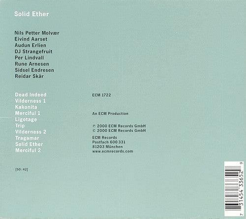 Nils Petter Molvær : Solid Ether (CD, Album, RE)