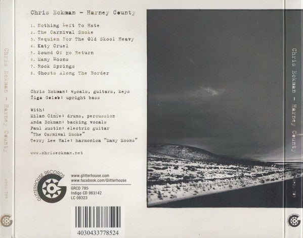 Chris Eckman : Harney County (CD, Album)