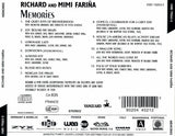 Richard And Mimi Fariña* : Memories (CD, Album, RE)