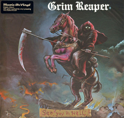 Grim Reaper (3) : See You In Hell (LP, Album, RE, 180)