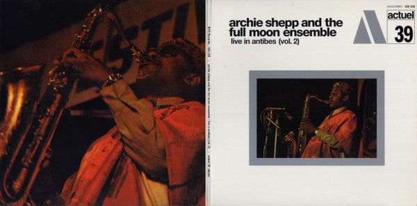 Archie Shepp And The Full Moon Ensemble : Live In Antibes (Vol. 2) (LP, Album)