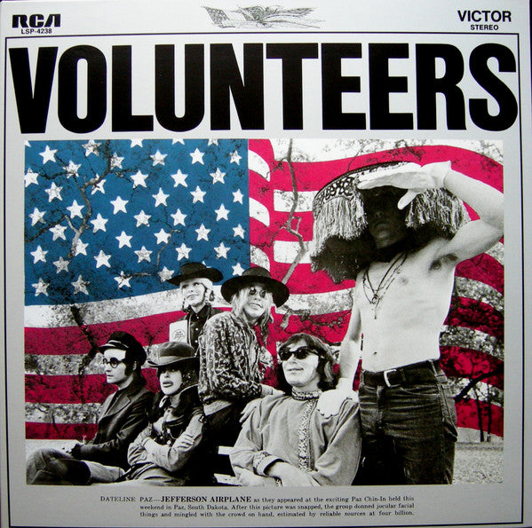 Jefferson Airplane : Volunteers (LP, Album, RE, RM, 180)