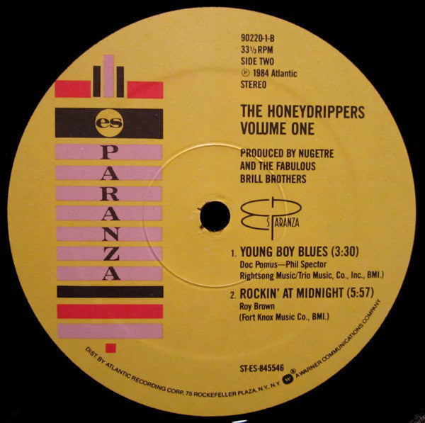 The Honeydrippers : Volume One (12", EP, All)