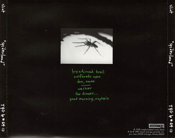 Slint : Spiderland (CD, Album, RE)