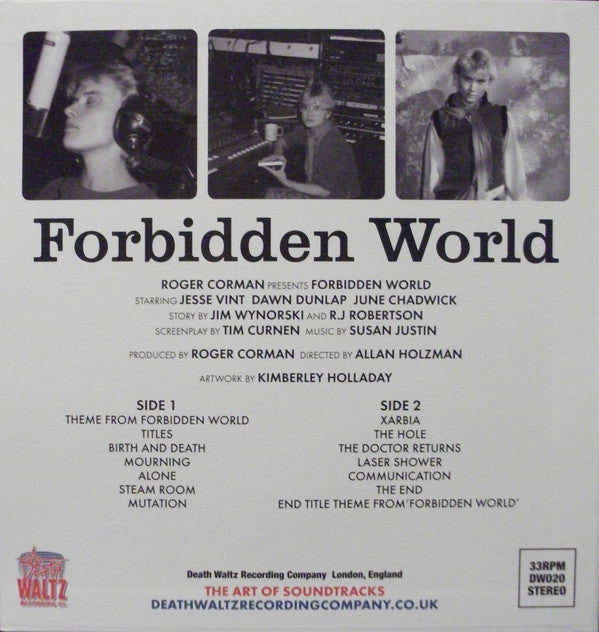 Susan Justin : Forbidden World (LP, Ltd, Bla)