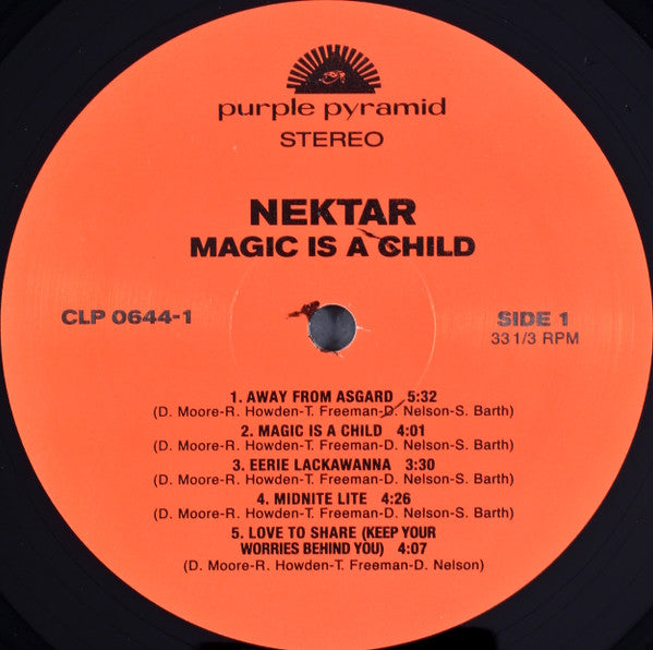 Nektar : Magic Is A Child (LP, Album, RE)