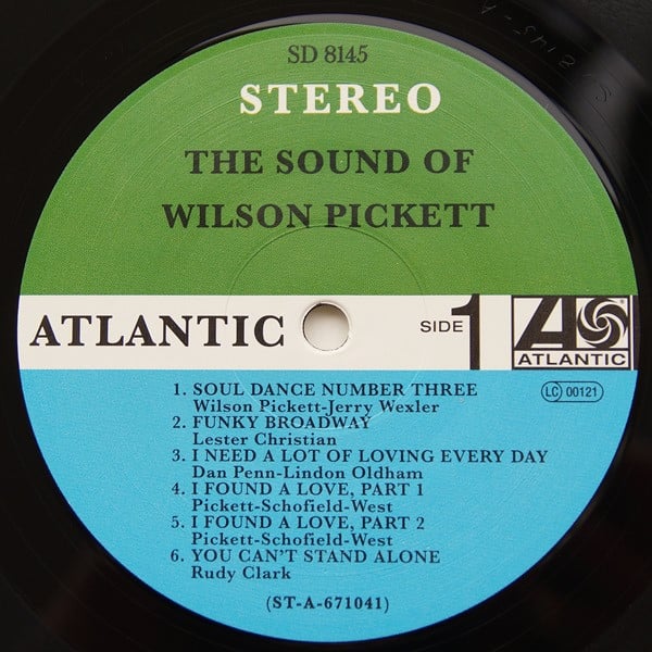Wilson Pickett : The Sound Of Wilson Pickett (LP, Album, RE, RM, 180)