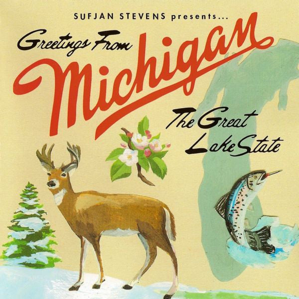 Sufjan Stevens : Greetings From Michigan The Great Lake State (CD, Album)