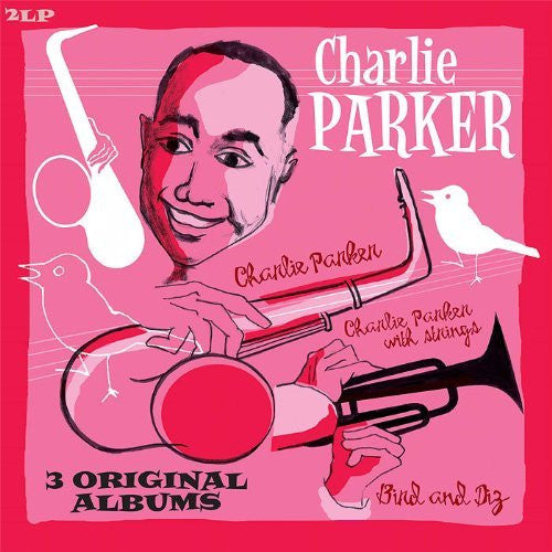 Charlie Parker : 3 Original Albums (2xLP, Album, Comp, 180)