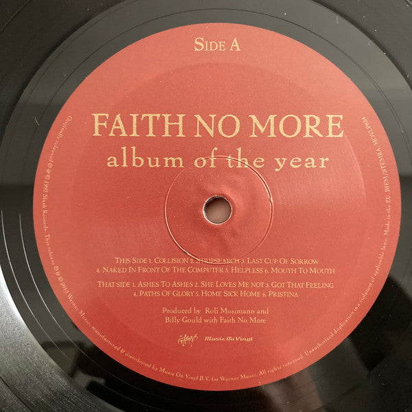 Faith No More : Album Of The Year (LP, Album, RE, RP, 180)