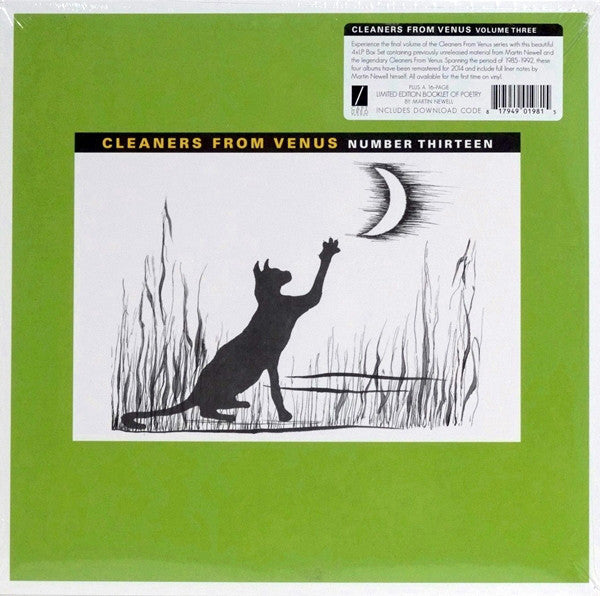 Cleaners From Venus : Number Thirteen (LP, Album, RE)
