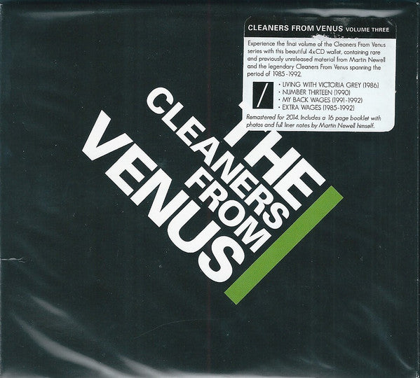 Cleaners From Venus : Volume Three (CD, Album, RE, RM + CD, Album, RE, RM + CD, Album,)