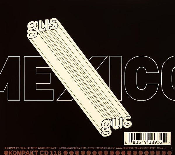 GusGus : Mexico (CD, Album, Dig)