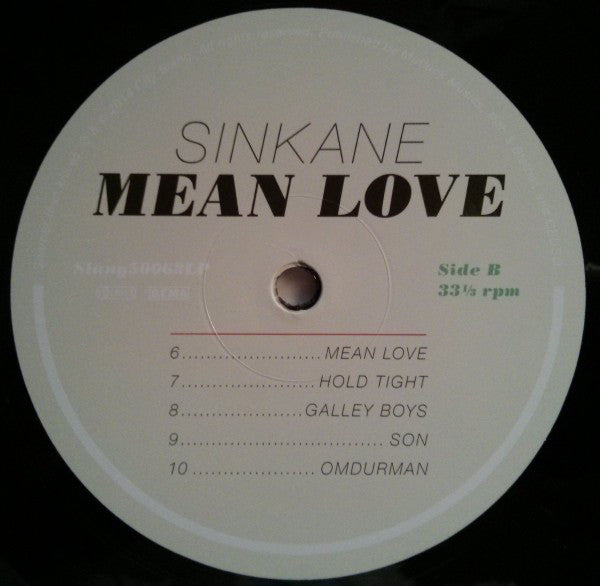 Sinkane : Mean Love (LP, Album)