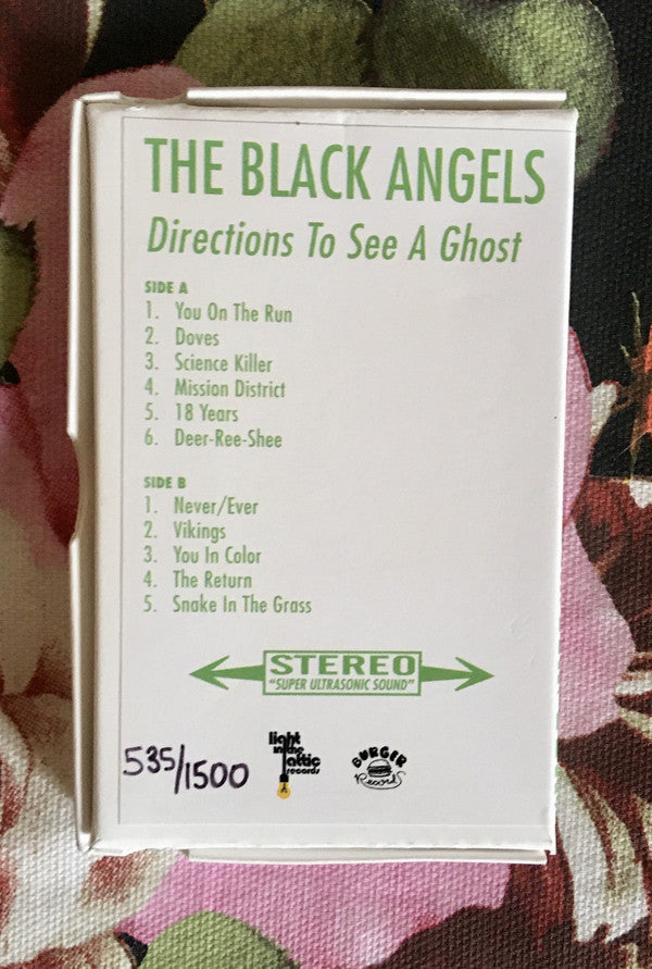 The Black Angels : Directions To See A Ghost (Cass, Album, Ltd, Num)