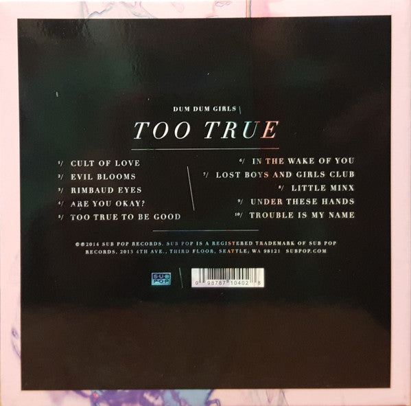 Dum Dum Girls : Too True (CD, Album)