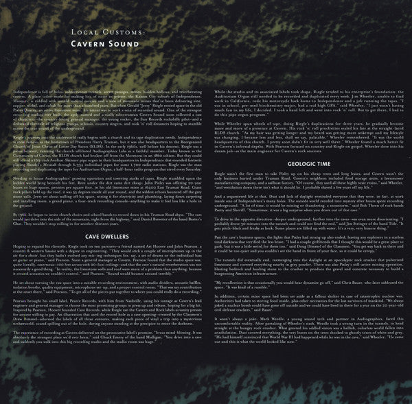 Various : Local Customs: Cavern Sound (2xLP, Comp)