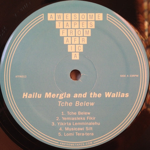 Hailu Mergia And Wallias Band : Tche Belew (LP, Album, RE)