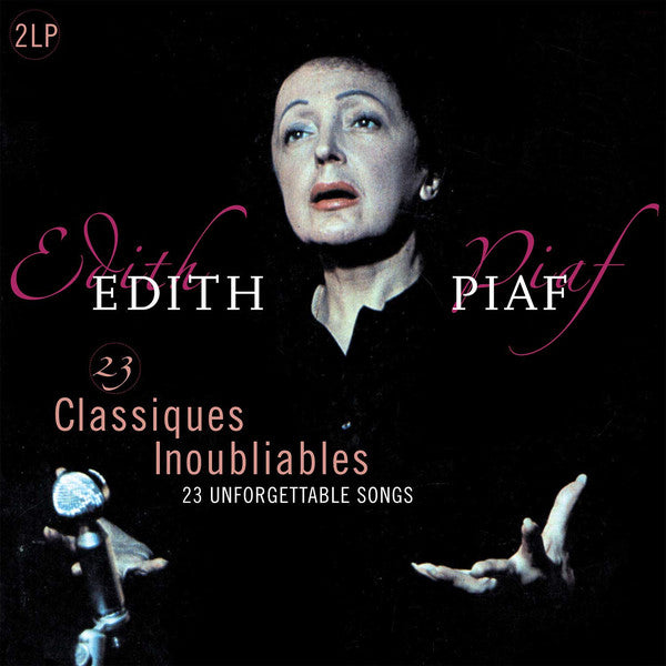 Edith Piaf : 23 Classiques Inoubliables - 23 Unforgettable Songs (2xLP, Comp, Gat)