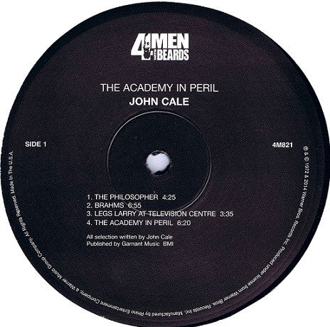 John Cale : The Academy In Peril (LP, Album, RE, 180)