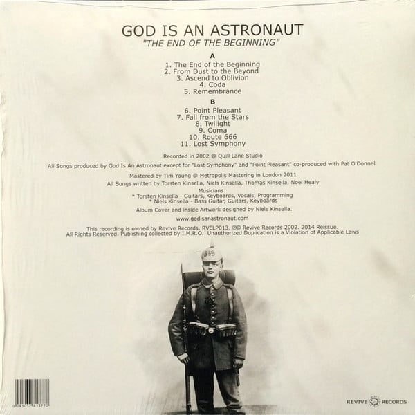 God Is An Astronaut : The End Of The Beginning (LP, Album, RE, RM, Ora)