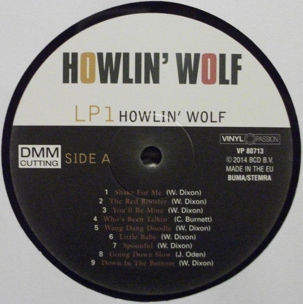 Howlin' Wolf : Moanin' In The Moonlight (2xLP, Album, Comp, RM, DMM)
