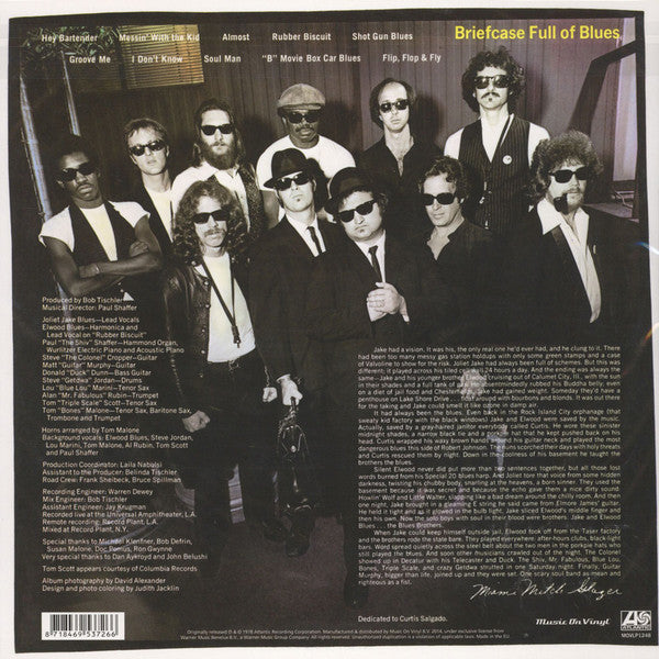 The Blues Brothers : Briefcase Full Of Blues (LP, Album, RE, 180)