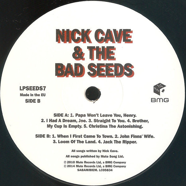 Nick Cave & The Bad Seeds : Henry's Dream (LP, Album, RE, RM)
