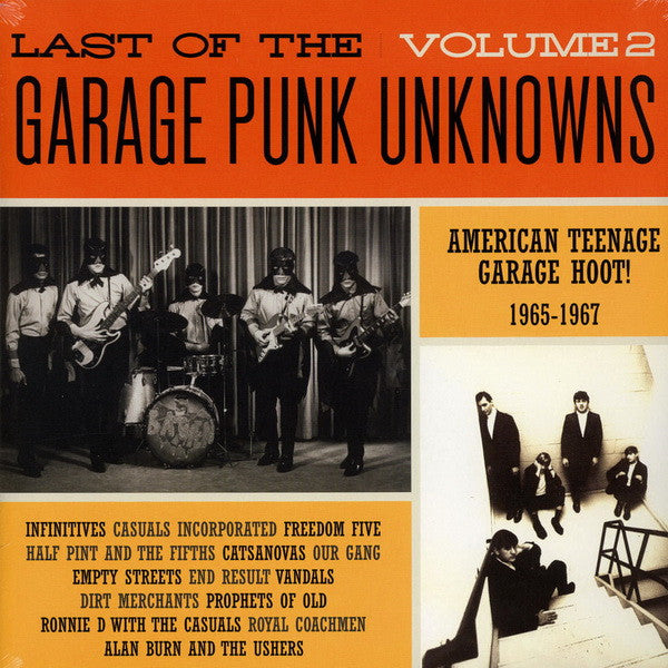 Various : Last Of The Garage Punk Unknowns Volume 2  (LP, Comp, Gat)