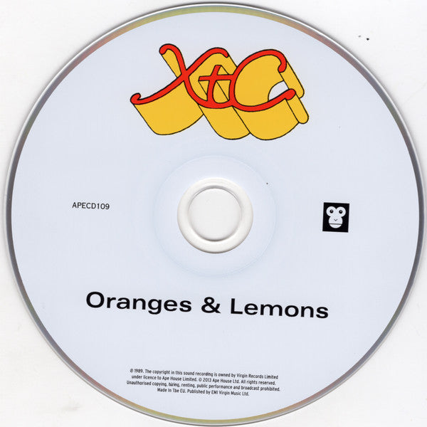 XTC : Oranges & Lemons (CD, Album, RE, RM)