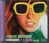 Annie Philippe : Sensationnel! Yé-Yé Bonbons 1965-1968 (CD, Comp, RM)