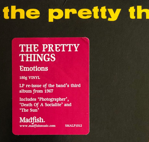 The Pretty Things : Emotions (LP, Album, Mono, RE, 180)