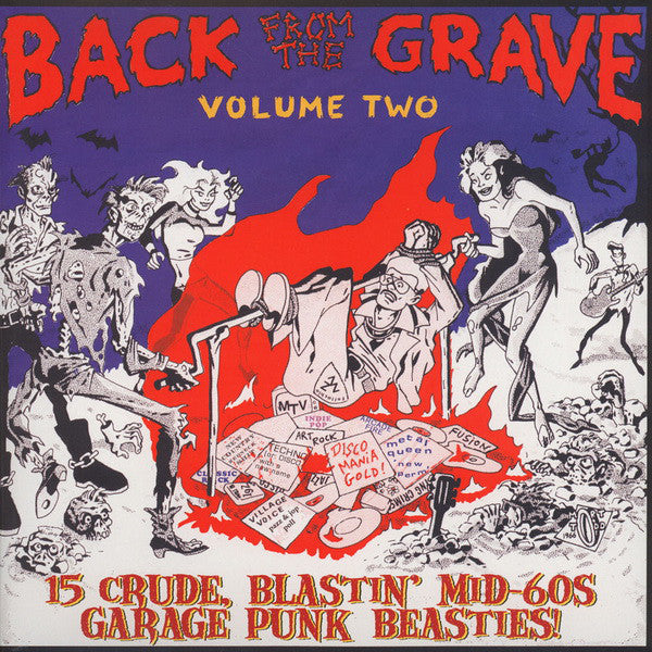 Various : Back From The Grave Volume Two (LP, Comp, RE, RM, Gat)