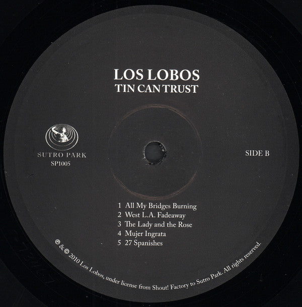 Los Lobos : Tin Can Trust (LP, Album, RE, 180)