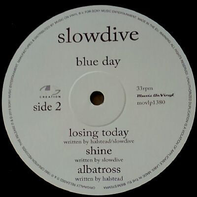 Slowdive : Blue Day (LP, Comp, RE, 180)