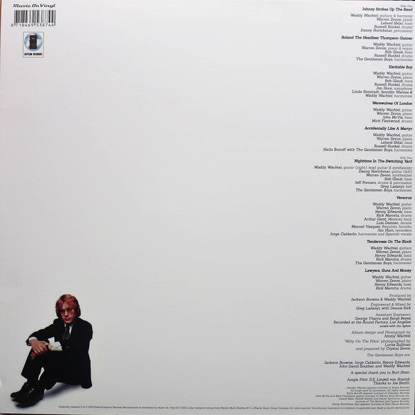 Warren Zevon : Excitable Boy (LP, Album, RE, RM)