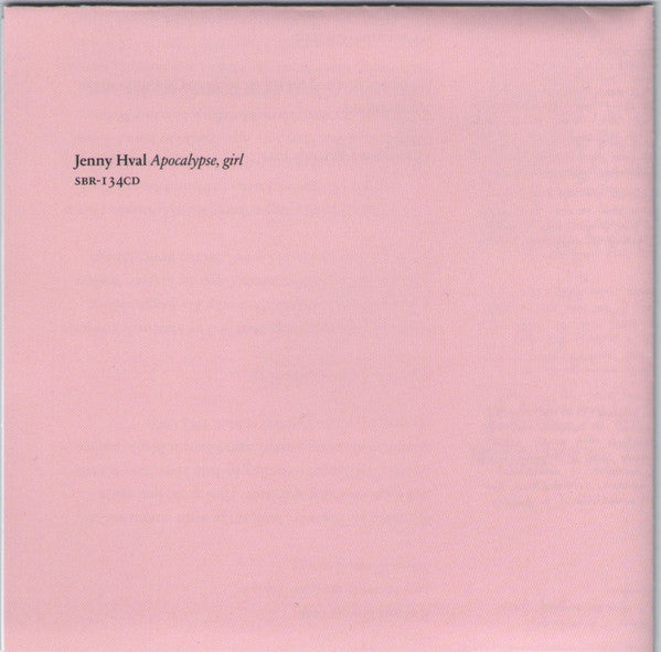 Jenny Hval : Apocalypse, Girl (CD, Album)