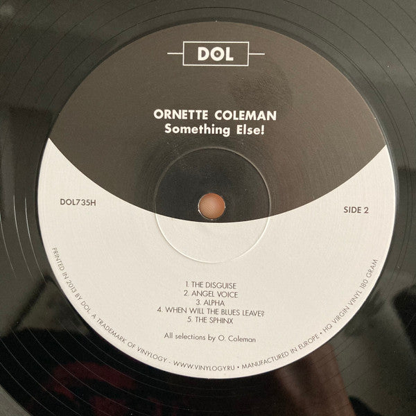 Ornette Coleman : Something Else!!!! (LP, Album, RE, 180)