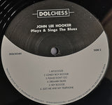 John Lee Hooker : Plays & Sings The Blues (LP, Album, RE, 180)
