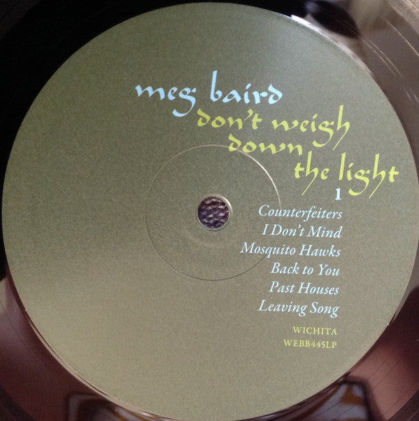 Meg Baird : Don't Weigh Down The Light (LP, Album)