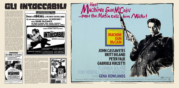 Ennio Morricone : Gli Intoccabili (Colonna Sonora Originale) (LP, Album, RE)