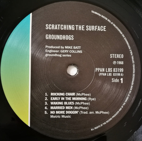 The Groundhogs : Scratching The Surface (LP, Album, Ltd, RE, RM, 180)