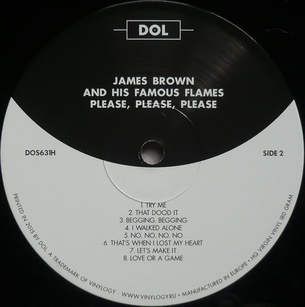 James Brown & The Famous Flames : Please, Please, Please (LP, Album, RE, 180)