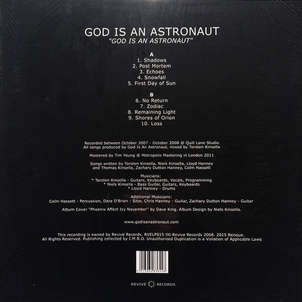 God Is An Astronaut : God Is An Astronaut (LP, Album, RE, RM, Yel)