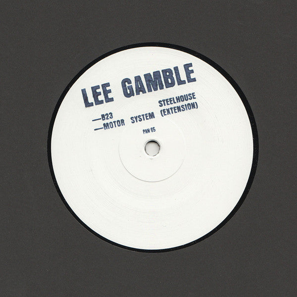 Lee Gamble : B23 Steelhouse (12", Ltd, W/Lbl)