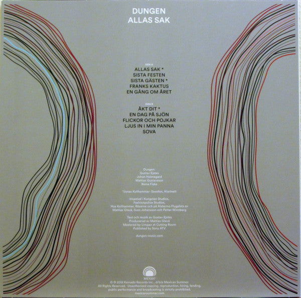 Dungen : Allas Sak (LP, Album, Ltd)