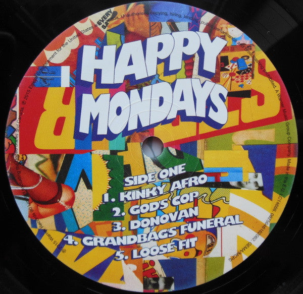 Happy Mondays : Pills 'N' Thrills And Bellyaches (LP, Album, Ltd, RE, RM)
