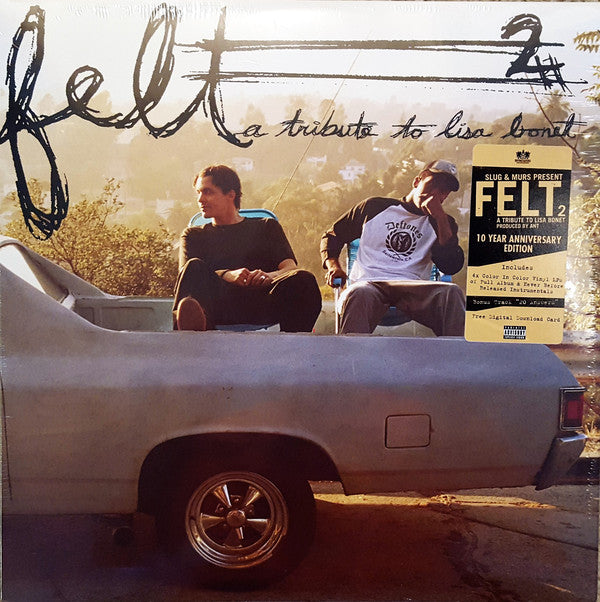 Felt (2) : Felt 2: A Tribute To Lisa Bonet (10 Year Anniversary Edition) (4xLP, Album, Ltd, RE, Tra)